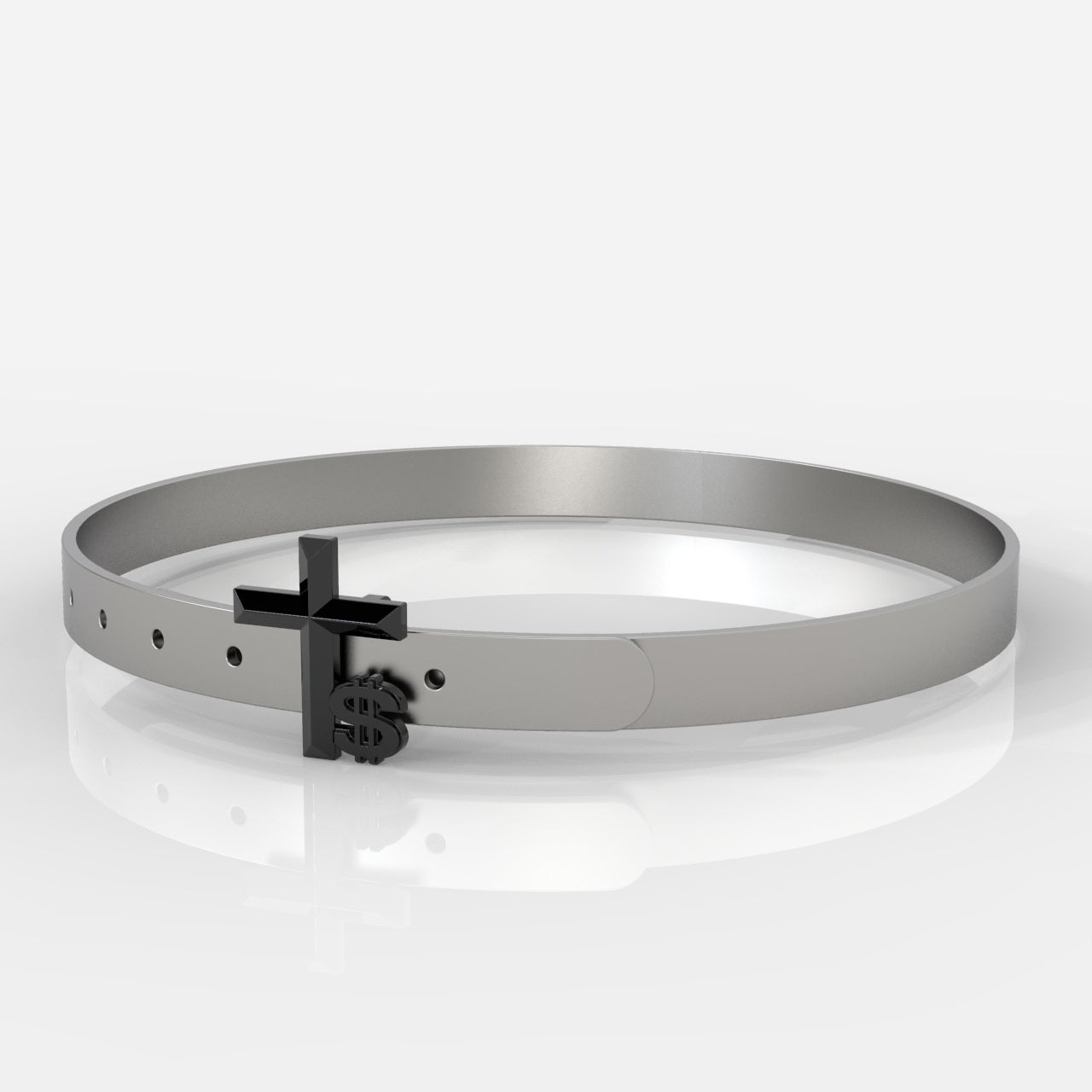 Men's Cross Belt Buckle