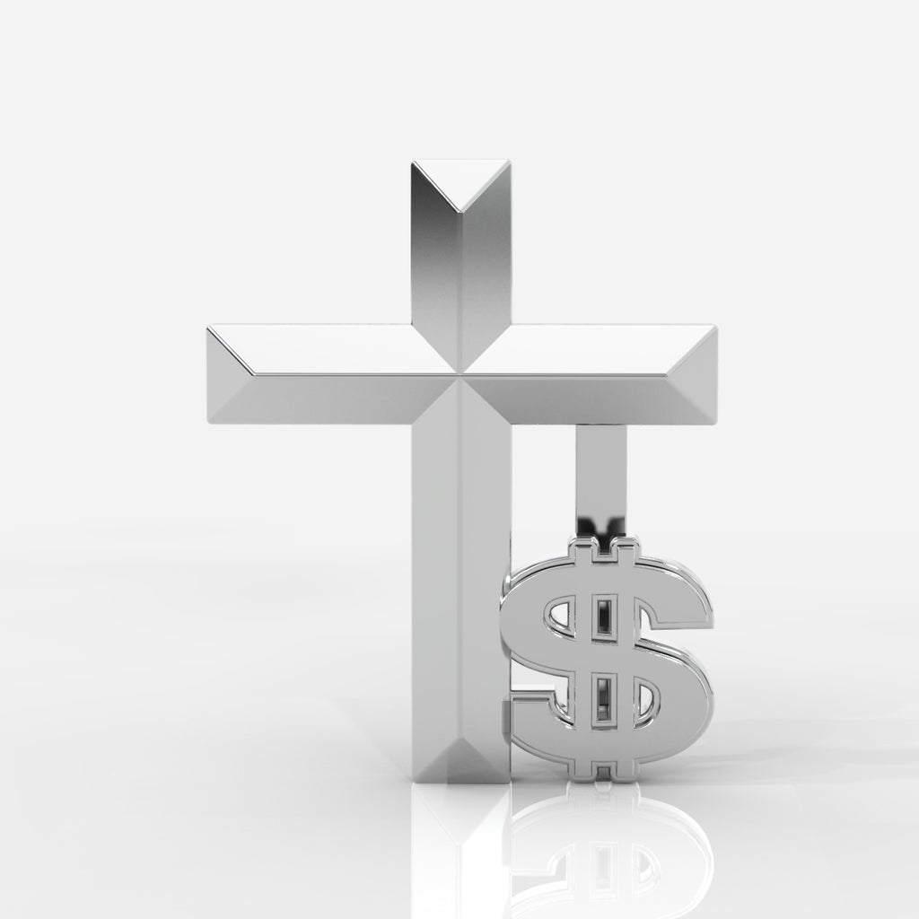 Men's Cross Belt Buckle