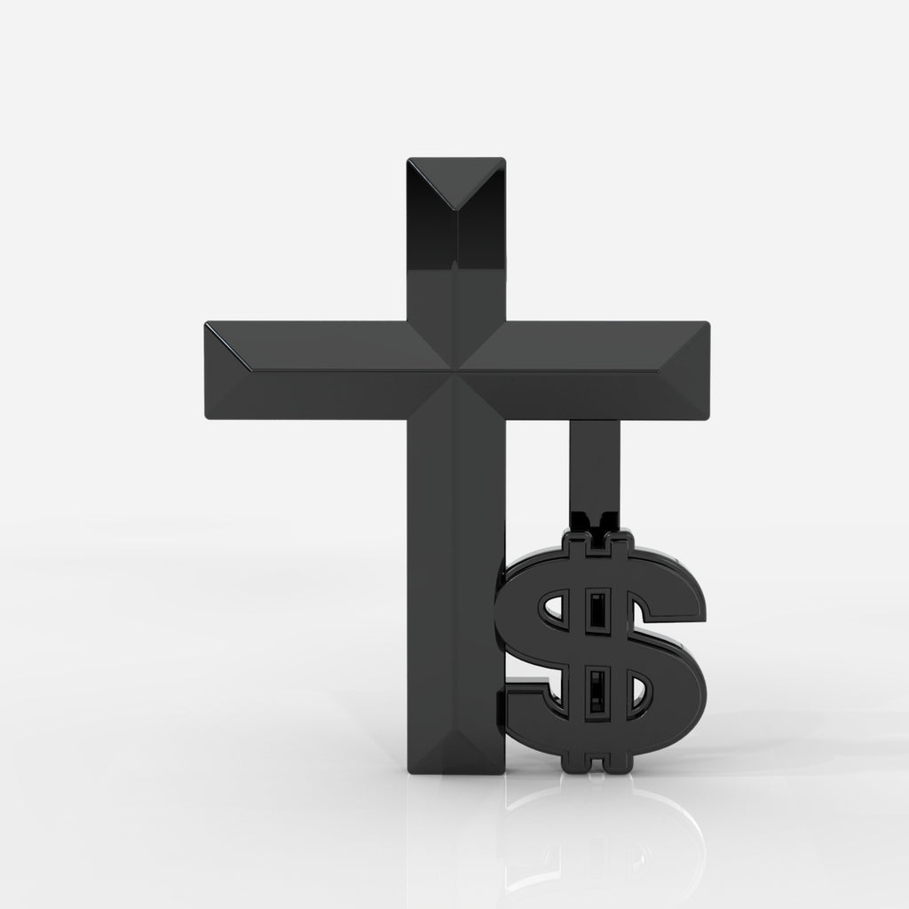 Men's Cross Belt Buckle