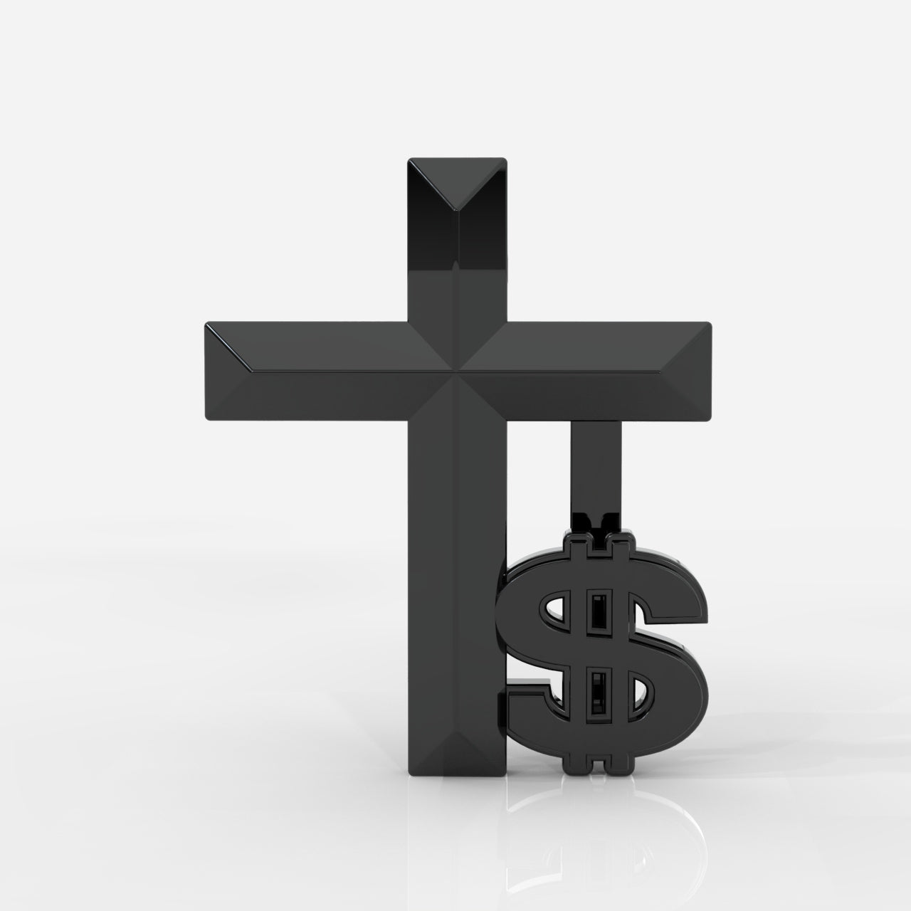 Men's Cross Belt Buckle