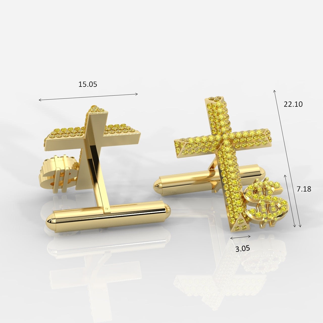 Bonijewelry Men's Cufflinks