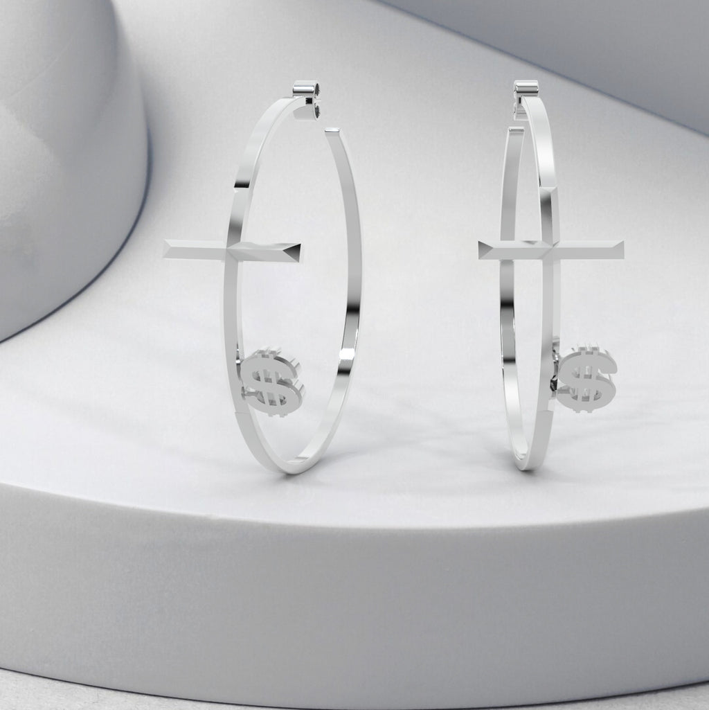 Bonijewelry Women's Circle Earrings