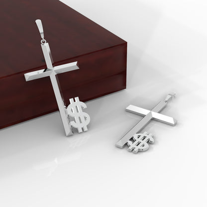 Large hanging earrings