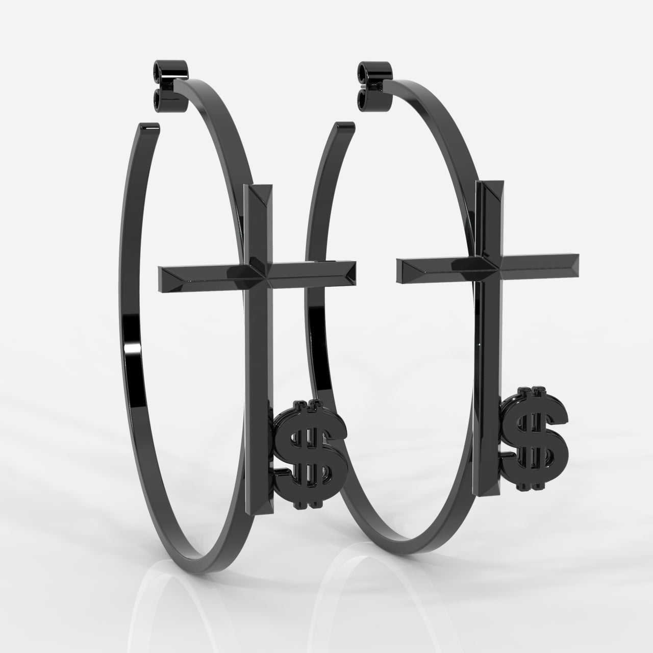 Bonijewelry Women's Hoop Earrings