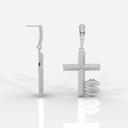 Small hanging earrings