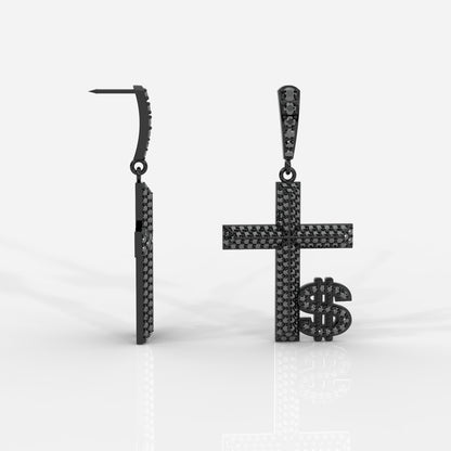 Small hanging earrings