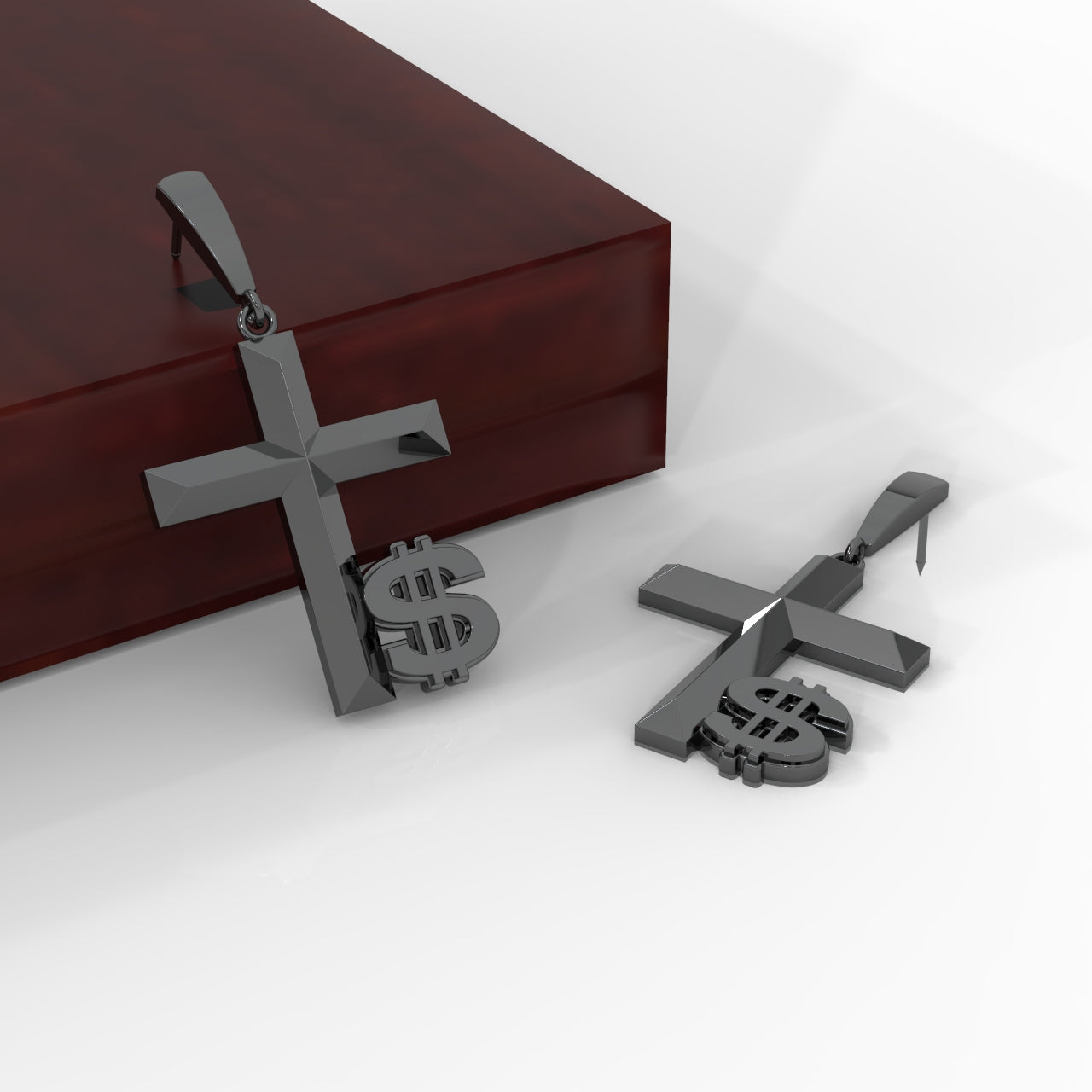 Small hanging earrings