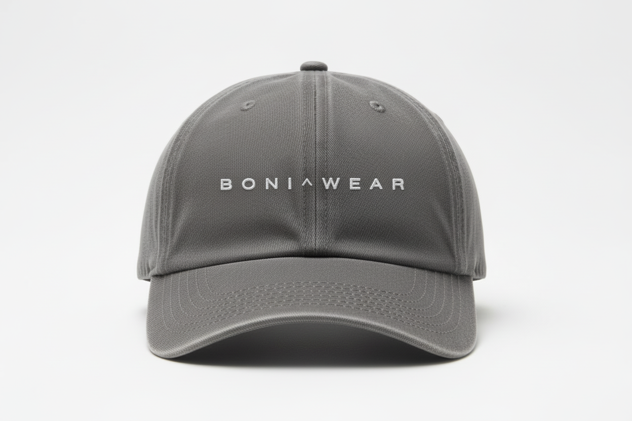 Grey Boniwear Cap