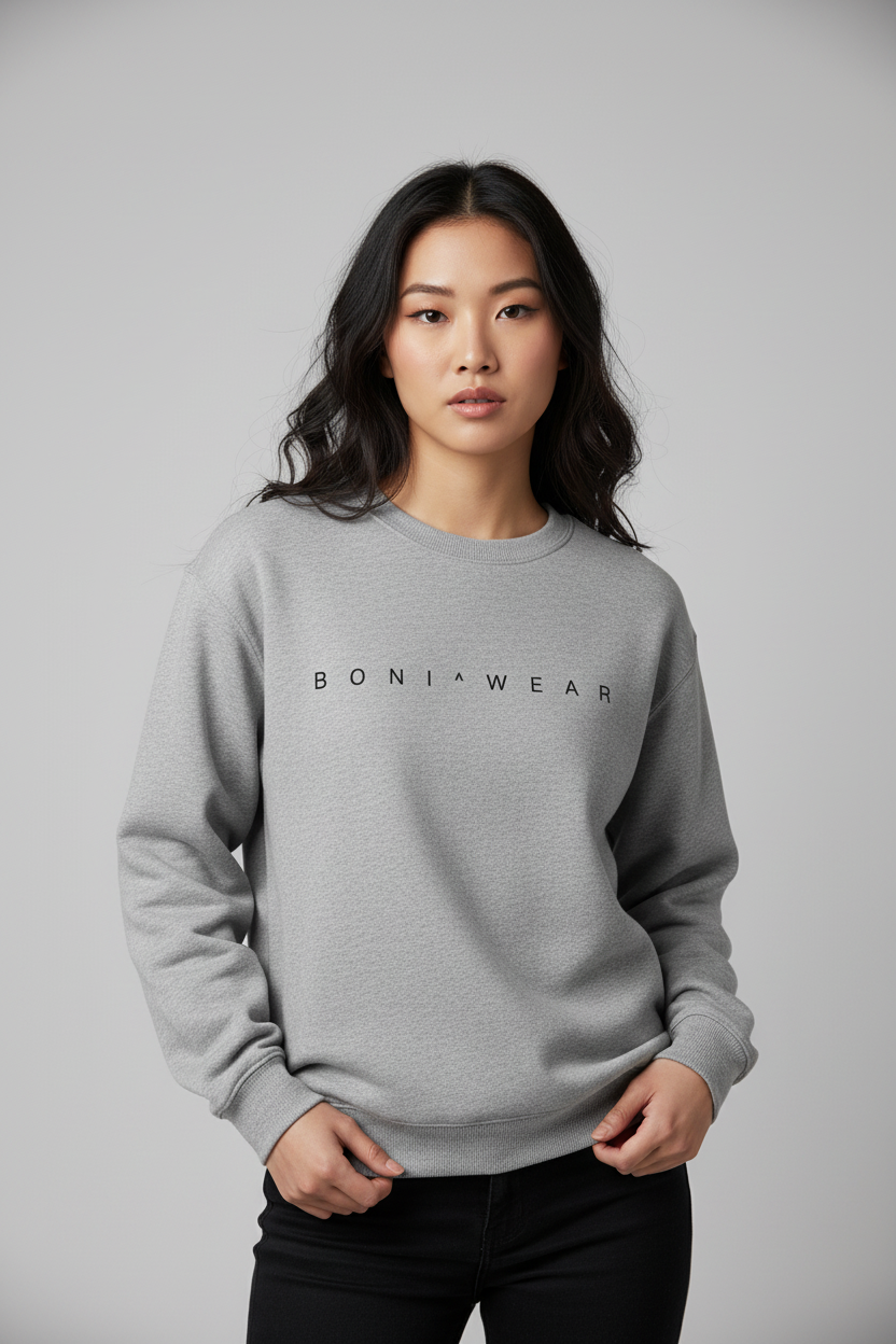 Grey Boniwear sweatshirt