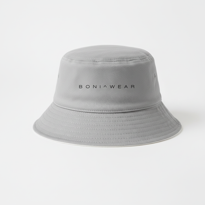 Grey bucket hat