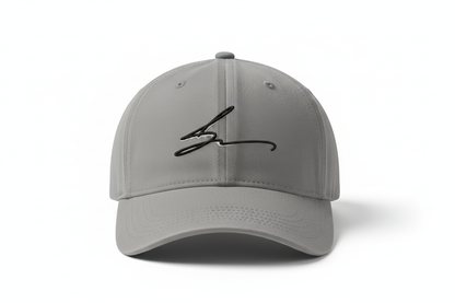 Grey Cap - White Logo
