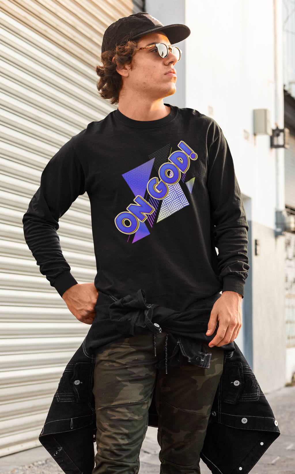 On God Long Sleeve T-Shirt