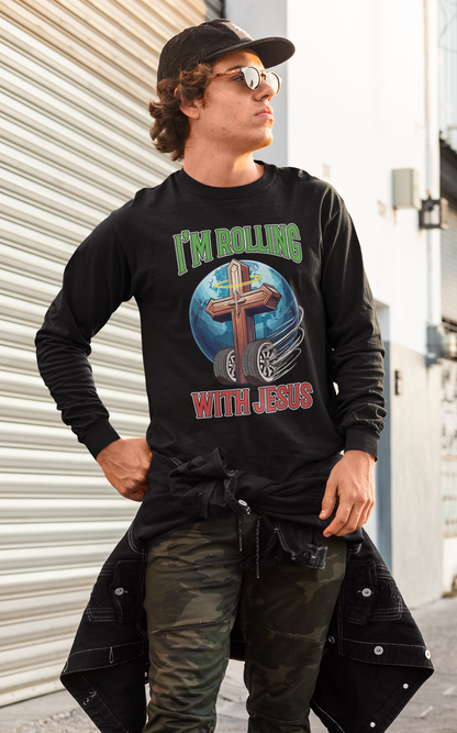 Rolling with Jesus Longsleeve T-Shirt