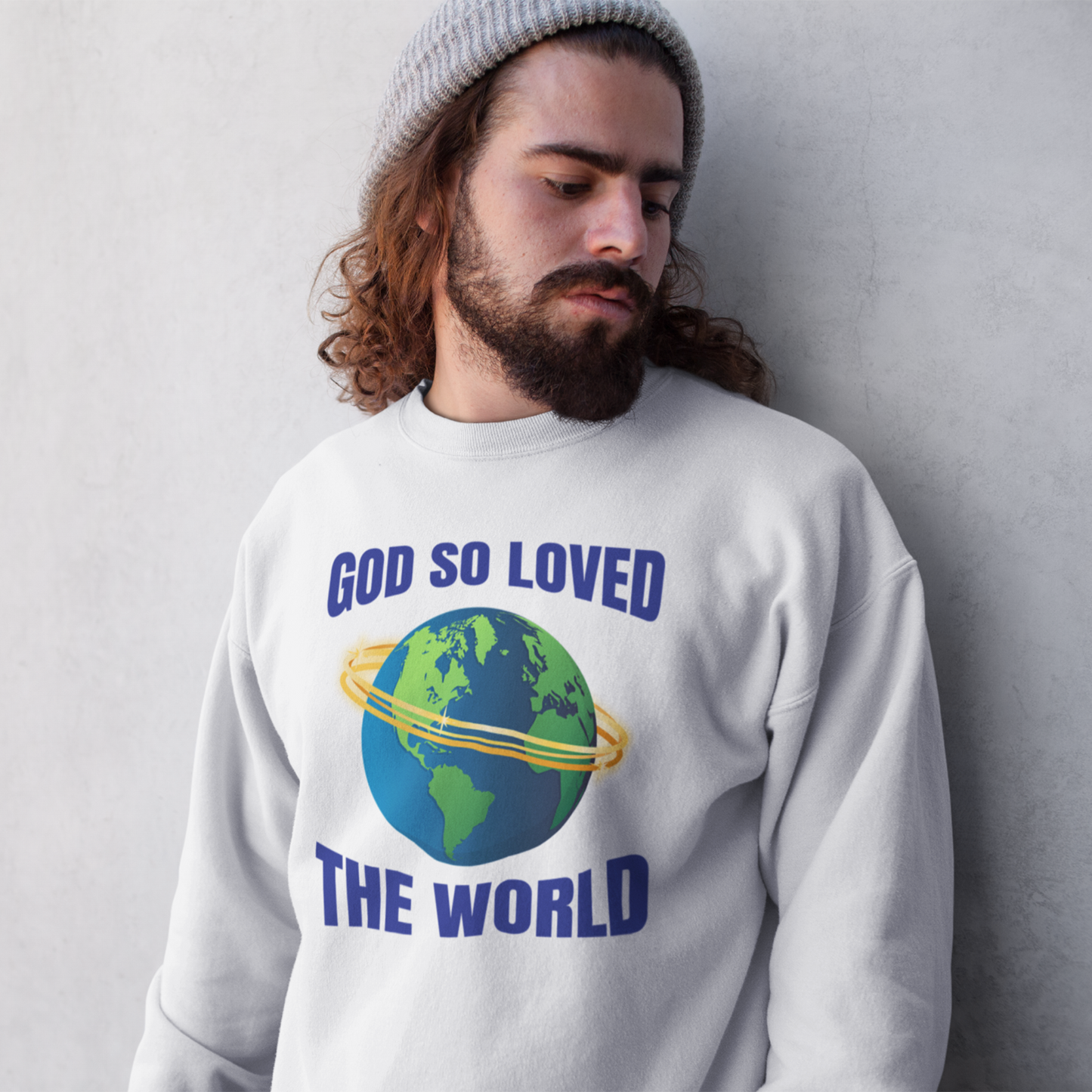God So Loved Sweatshirt