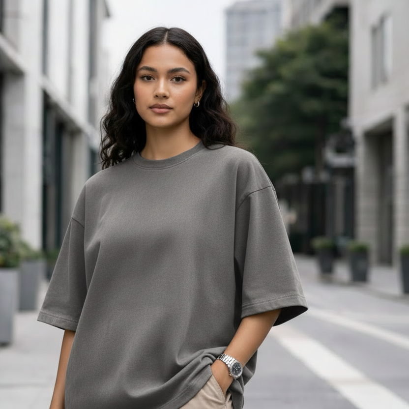 Women's Classic Ultra-Suede Boxy T-Shirt