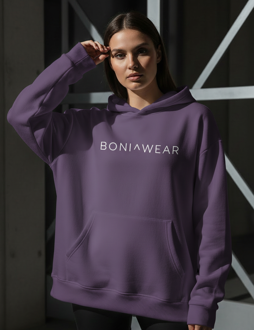 Medium purple Boniwear hoodie
