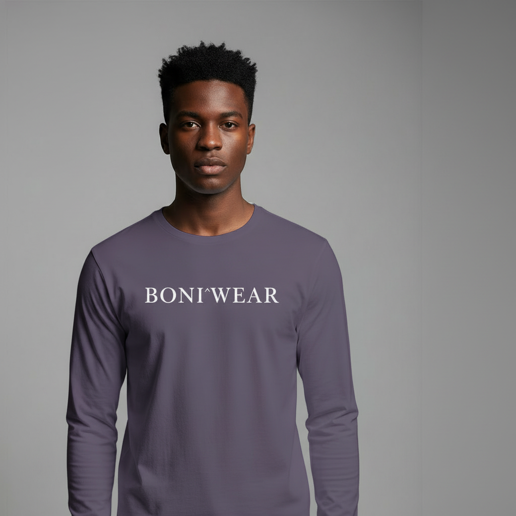 Medium Purple Boniwear Long Sleeve - Square