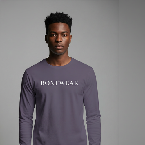 Medium Purple Boniwear Long Sleeve - Square