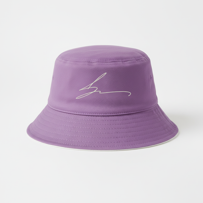 Medium purple bucket hat