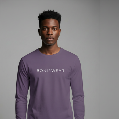 Medium Purple Sans-Serif Logo