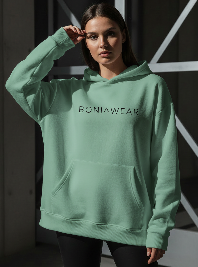 Mint green Boniwear hoodie
