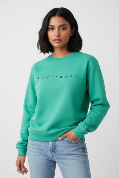 Mint green Boniwear sweatshirt