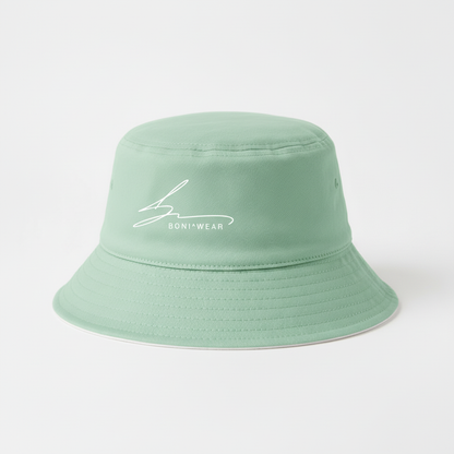Mint green bucket hat