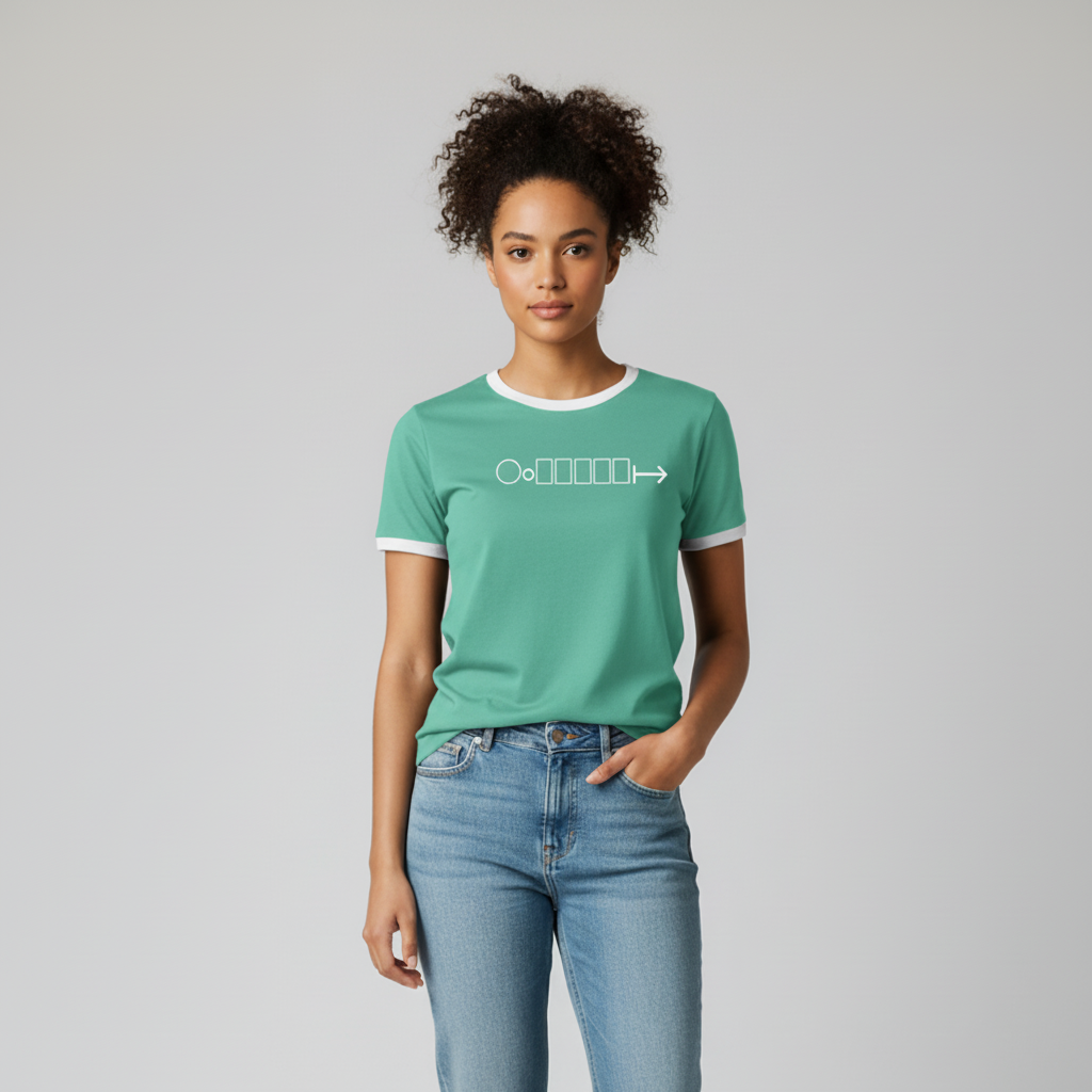 Mint Green Ringer T-Shirt