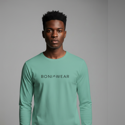 Mint Green Sans-Serif Logo