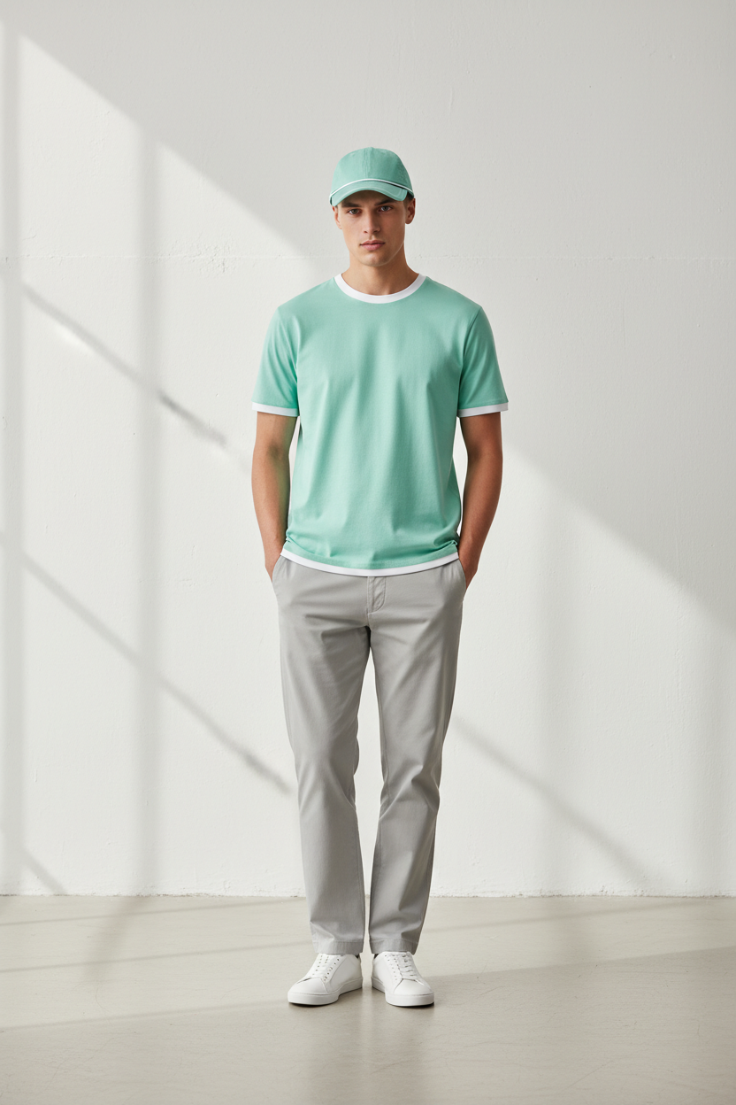 Mint Green/White Set