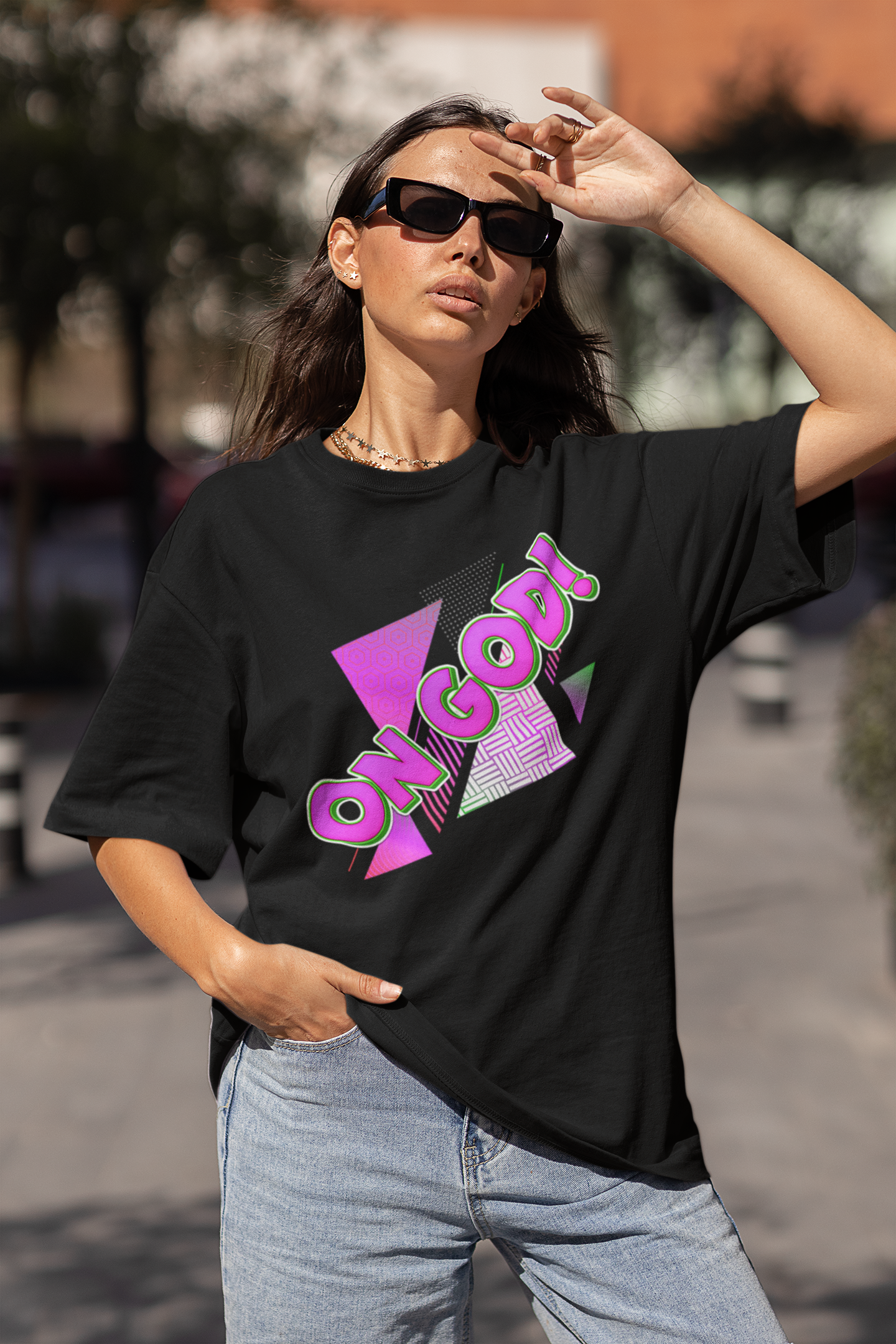 On God Oversized T-shirt