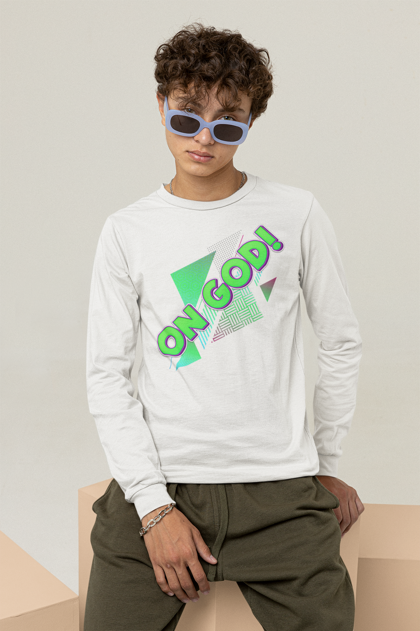 On God longsleeve T-shirt