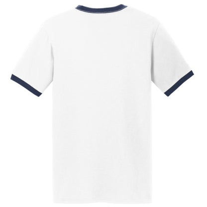 White/Navy - BACK