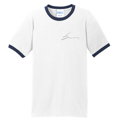 White/Navy - FRONT