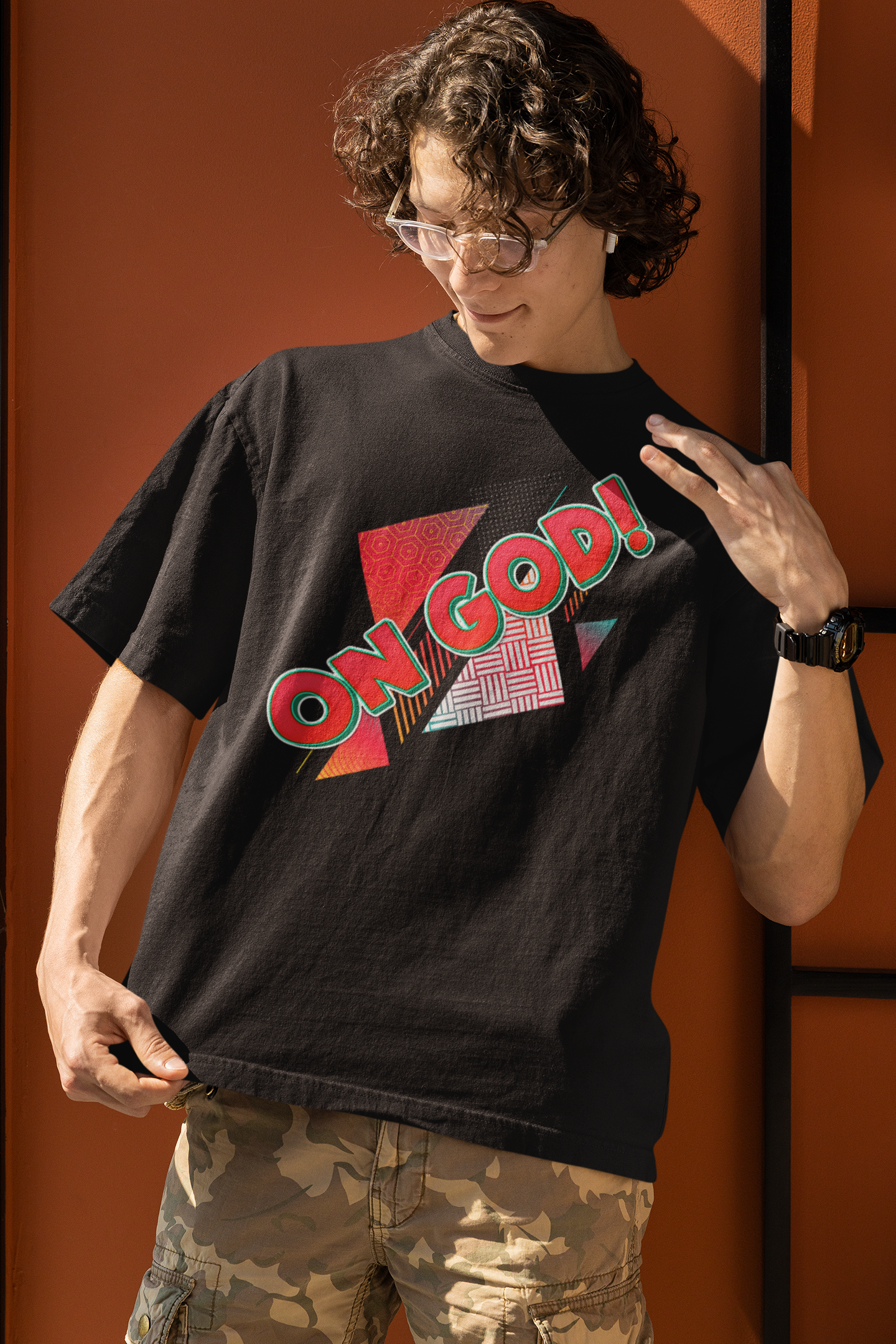 On God Oversized T-Shirt