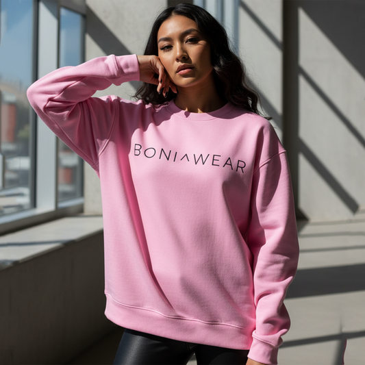 Pink Boniwear crewneck