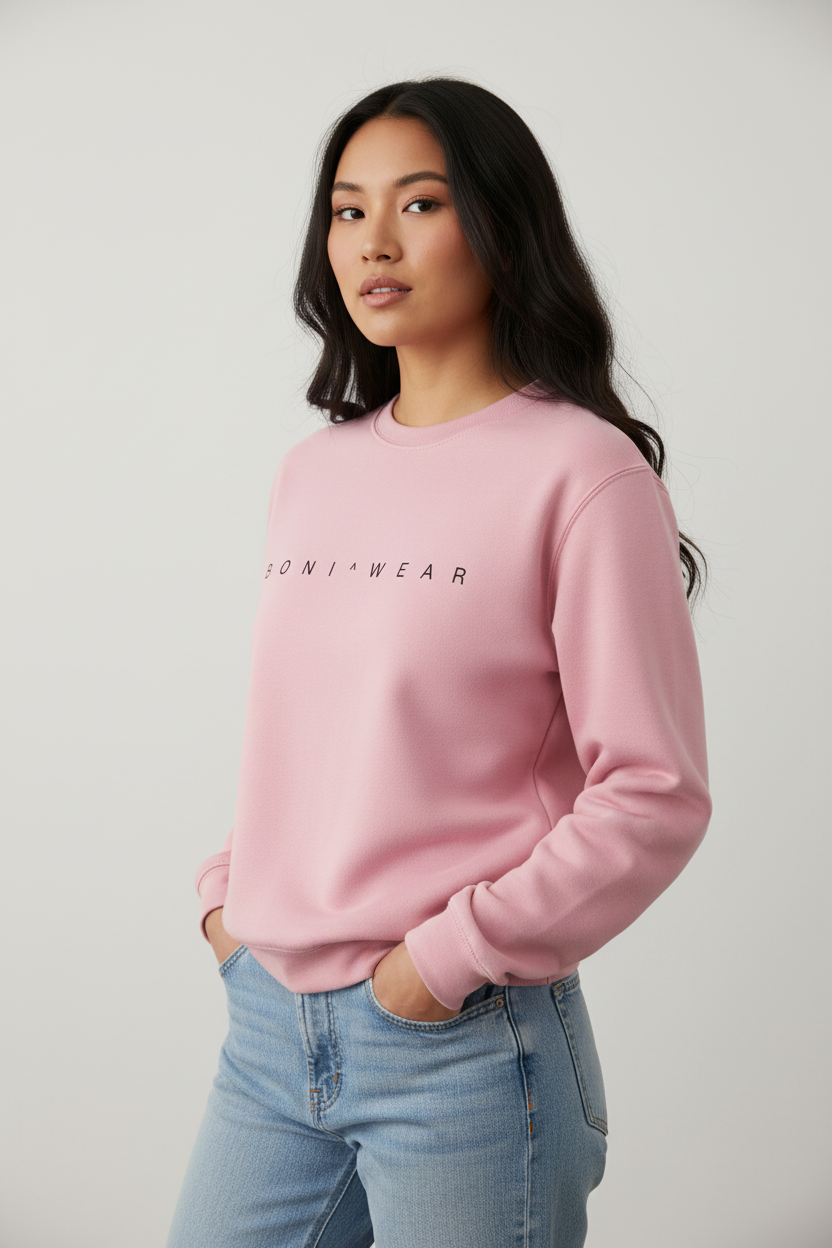 Pink Boniwear sweatshirt