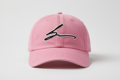 Pink Cap - White Logo