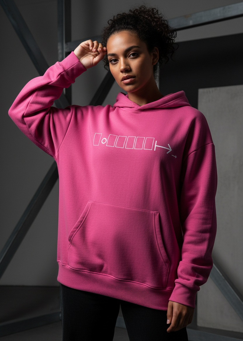 Pink Hoodie