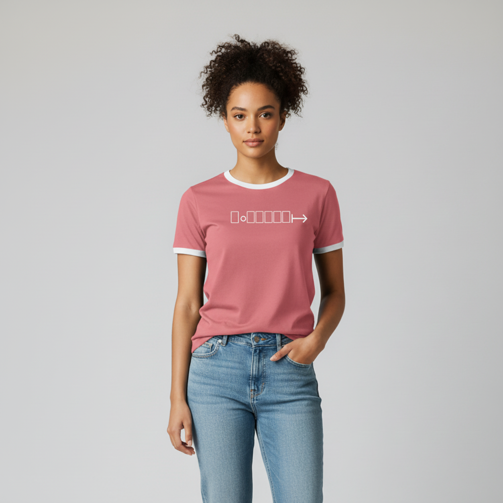 Pink Ringer T-Shirt