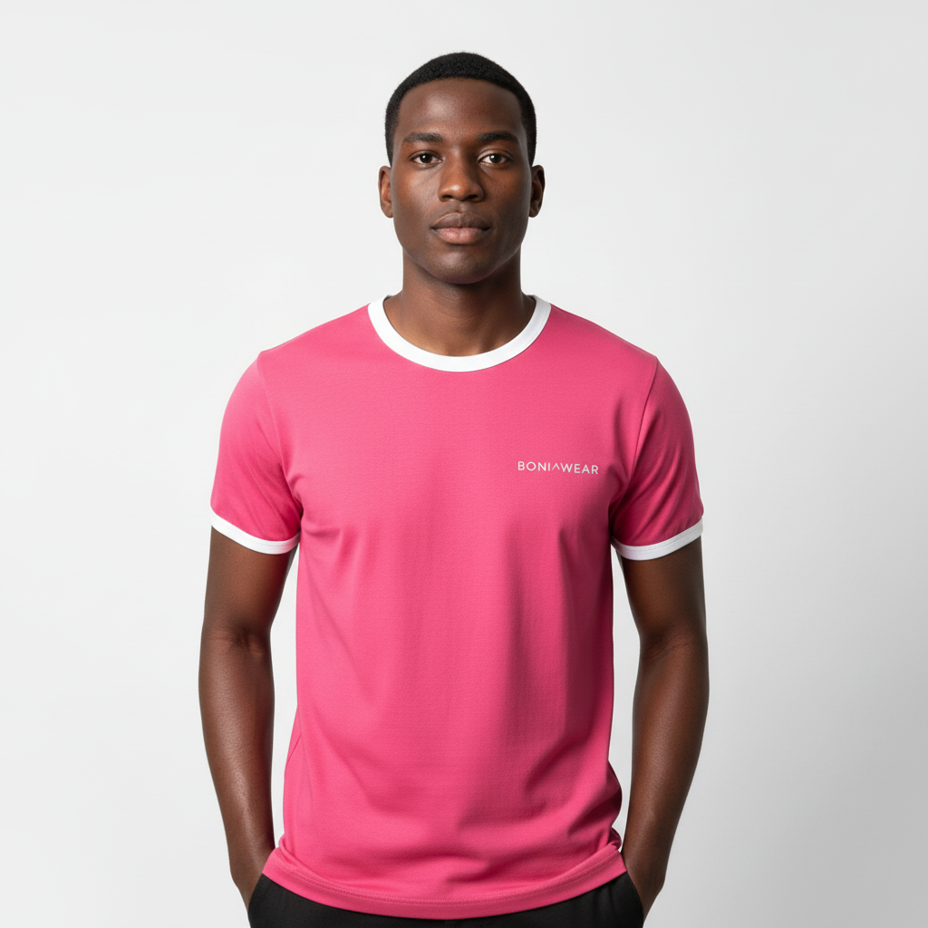 Pink Ringer Tee
