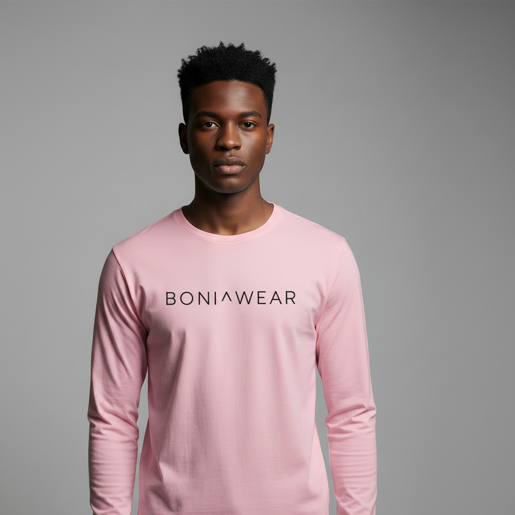 Pink Sans-Serif Logo