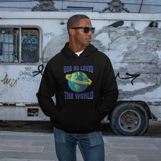 God So Loved Hoodie