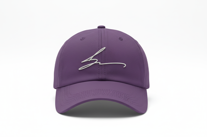 Purple Cap - White Logo
