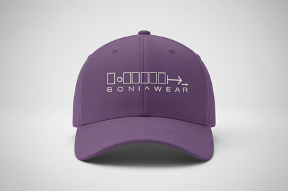 Purple Cap - White Logo