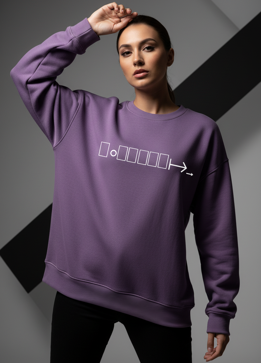 Purple Sweatshirt