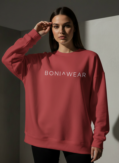 Red Boniwear crewneck