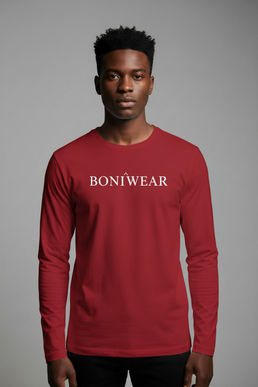 Red Boniwear Long Sleeve