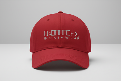 Red Cap - White Logo