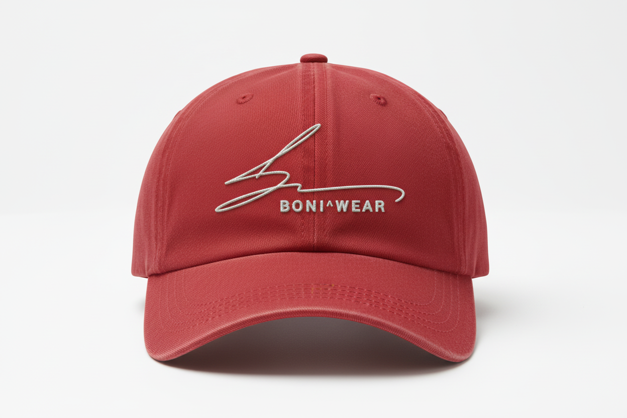 Red Cap - White Logo